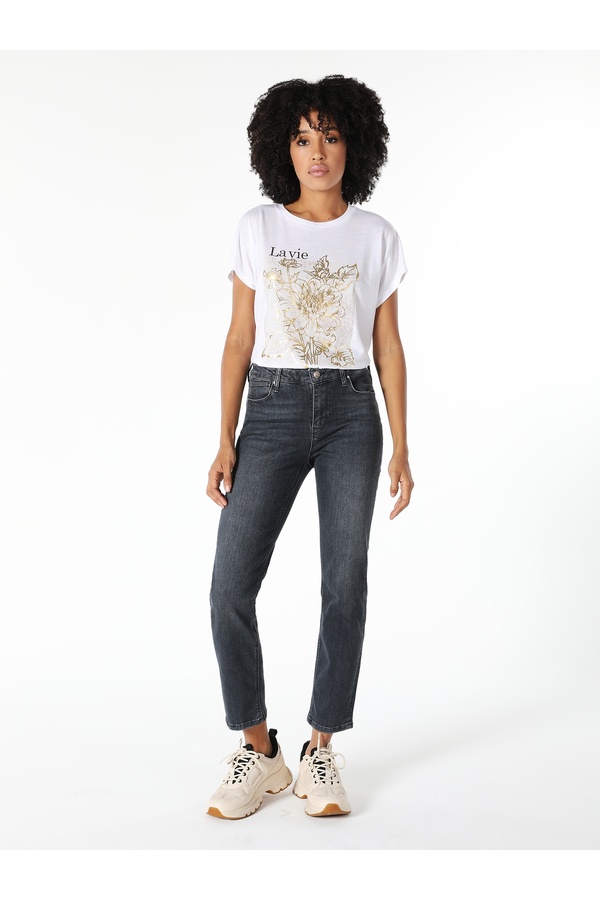 Colin's-703 Carla - Mid Waist Slim Fit Denim Women's Jean Pants Cl 1061523 1