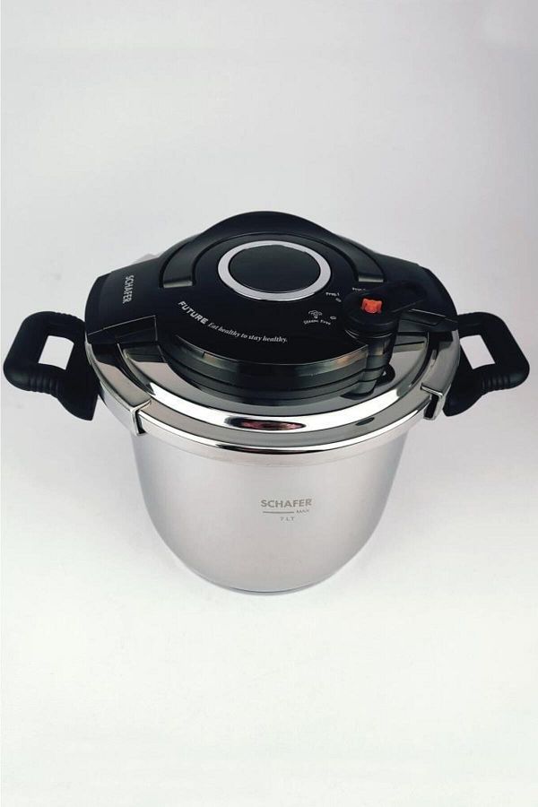 Schafer Cooky Pressure Cooker 7 L Smoked 1s0836 27001 fum01 Trendyol