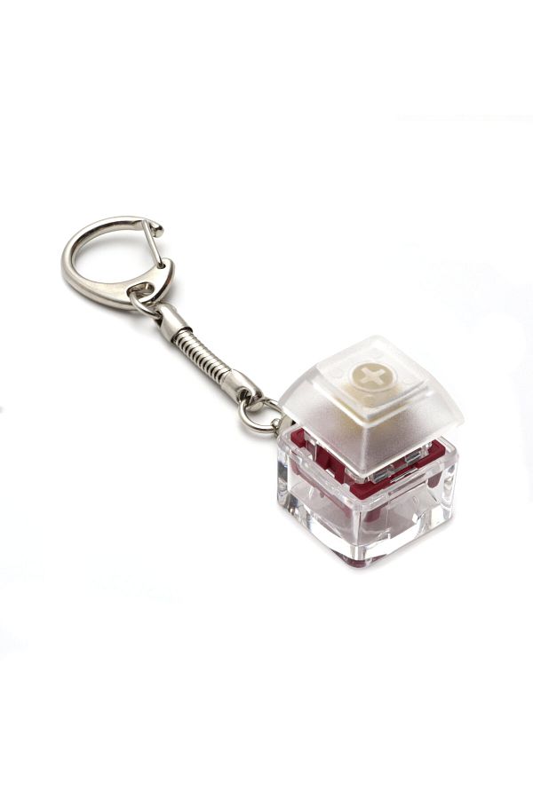 SPELT-Outemu Red Panda Tactile Mechanical Switch Key Stress Throw Button Test Keychain Keycap 1