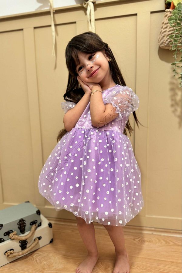 Floral print dress for baby girl best sale