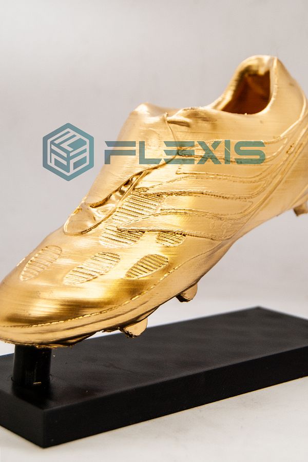 FLEXIS WE MAKE IT POSSIBLE FOR YOU FIFA Gold Shoes Award Winning and Gold Plated Single Trendyol