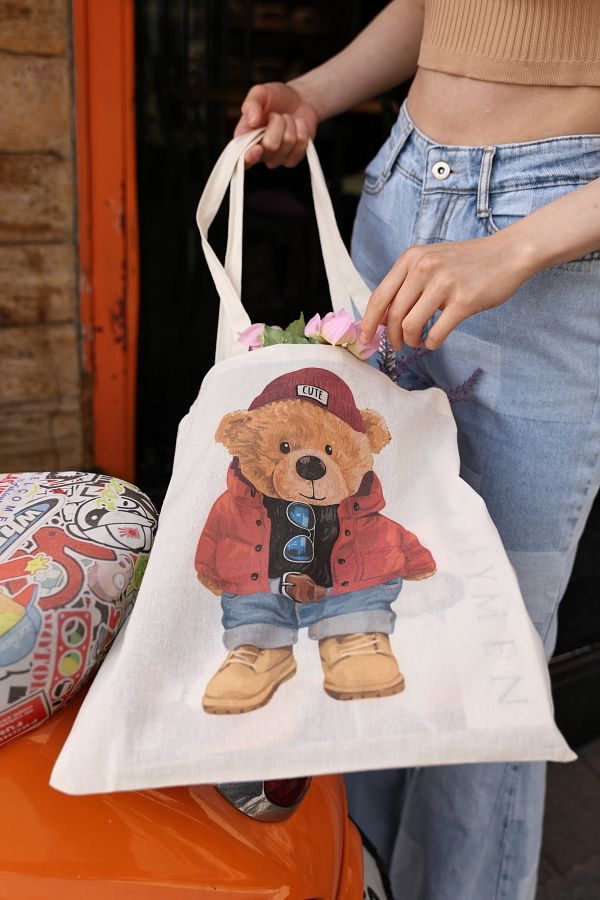 Teddy bear puffer coat hot sale
