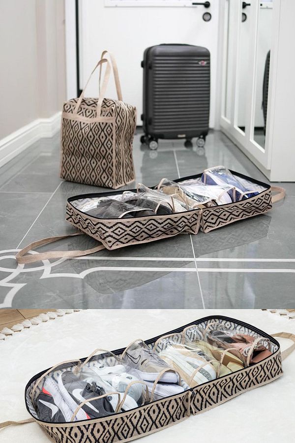 Profit Home 35 X 22 X 40 cm Storage Suitcase Shoe Organizer Suitcase Travel Bag Inside the Cabinet Trendyol