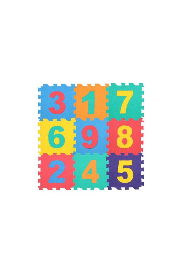 TORUTOYS 9 Pieces 33x33 cm Floor Mat Numbers- Trendyol