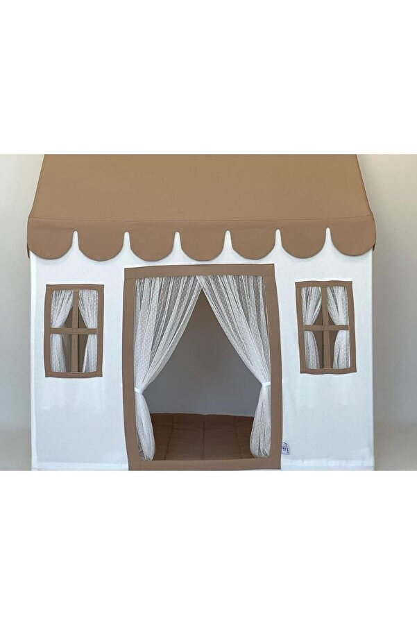 PAMUKA Ilk Evim Kahve Çatılı Oyun Evi