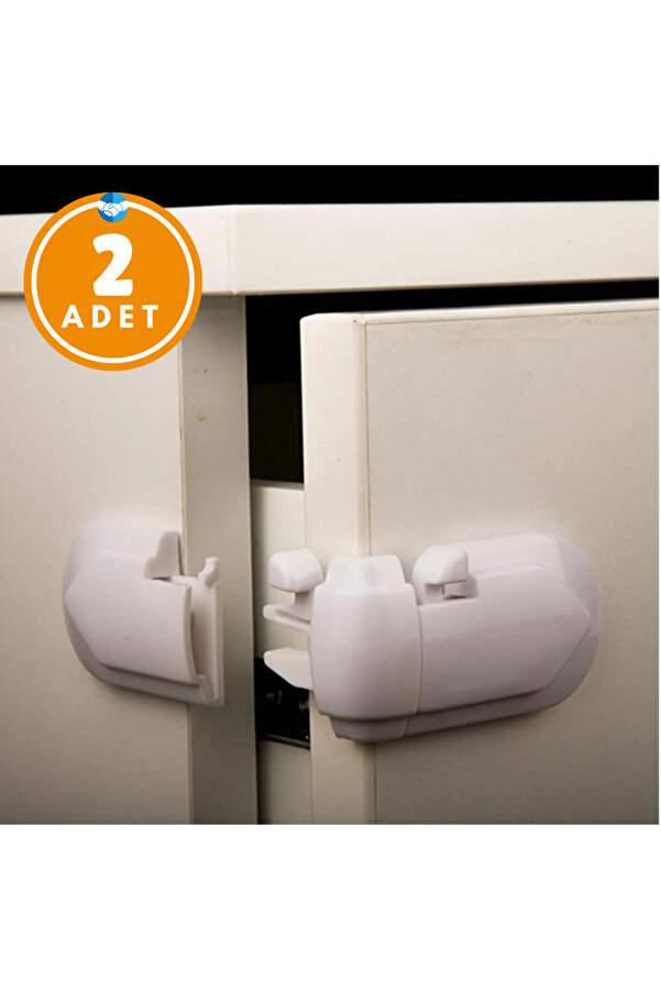 Miningaa Kendinden Yapışkanlı 2 Adet Iz Bırakmaz Bebek Çocuk Dolap Köşe Kenar Emniyet Çocuk Bebek Güvenlik