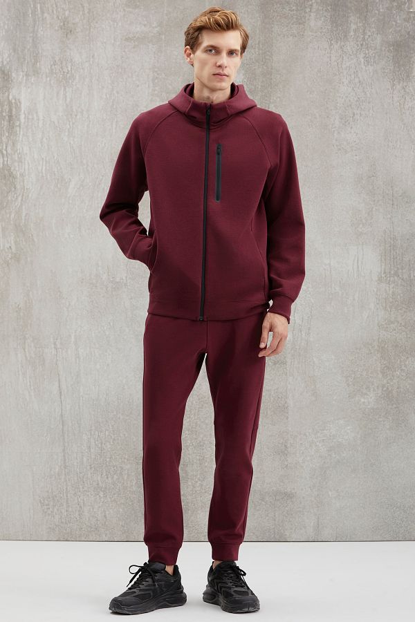 GRIMELANGE FERB Men s Burgundy Sweatpants Trendyol