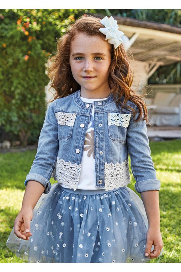 Mayoral denim jacket hotsell