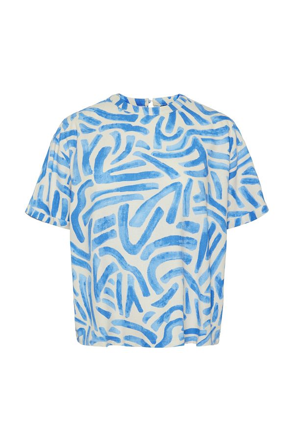 PIECES-PCARLEM SS Tee Top Cut 1