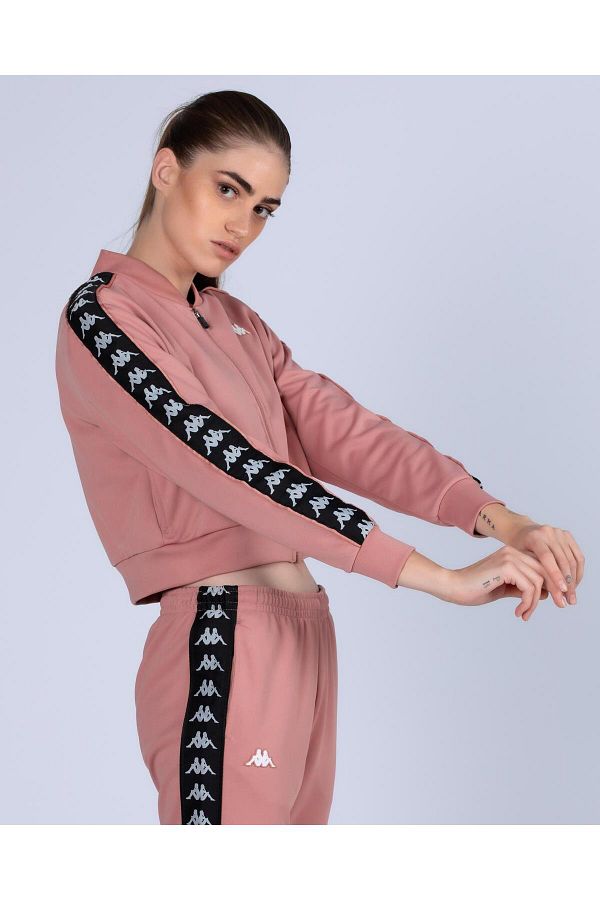 Kappa Zippered Tracksuit Top Women s 222 Banda Asber Tk Sweatshirt Trendyol
