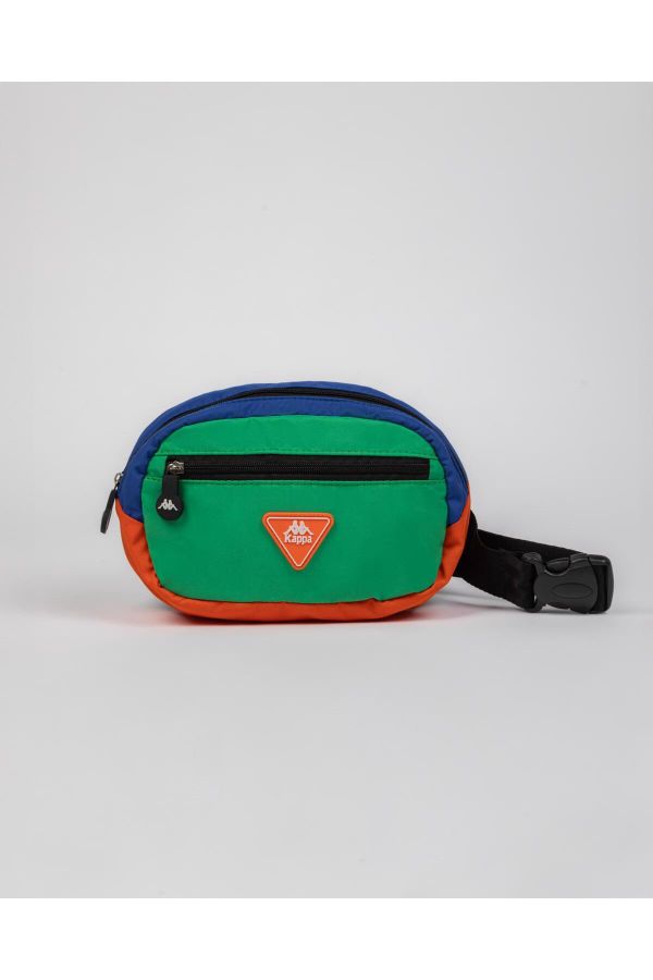 كابا-حقيبة خصر أصلية للجنسين من Genva باللون الرمادي والبرتقالي والأزرق 1