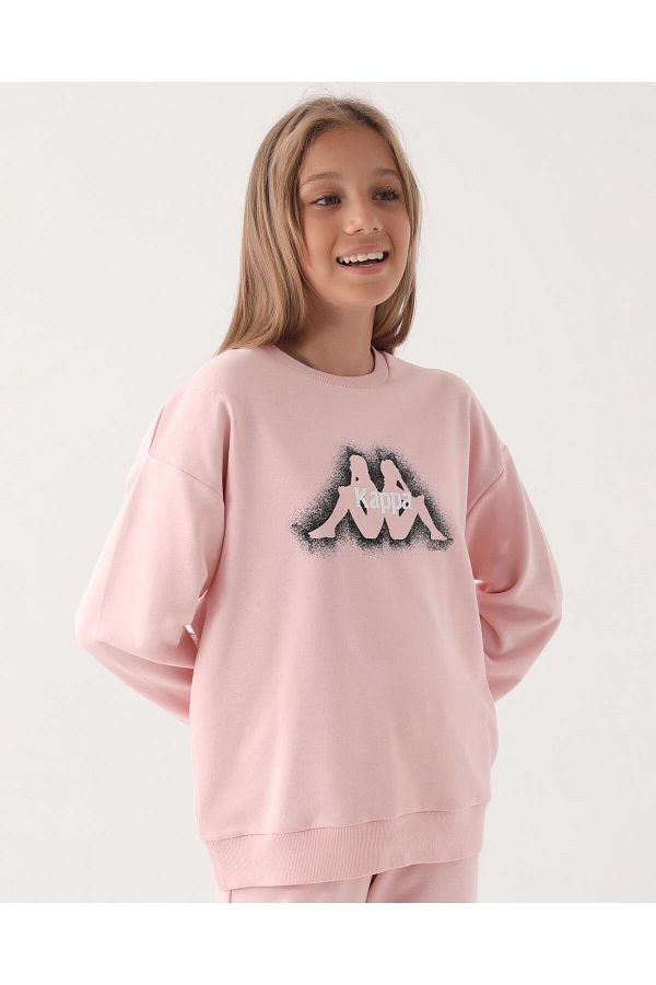 Kappa pink sweatshirt hotsell