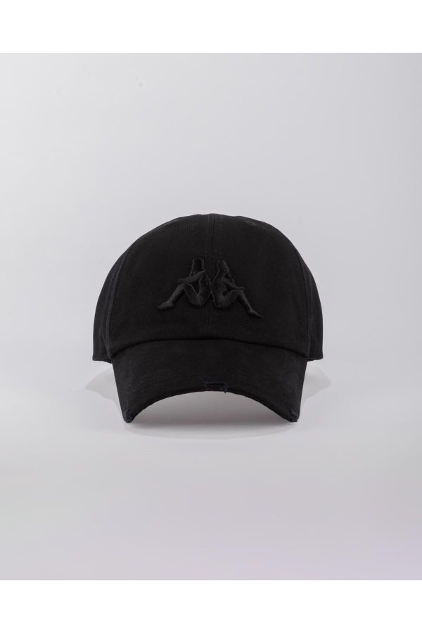 Kappa-Authentic Ramsy Unisex Black Hat 1