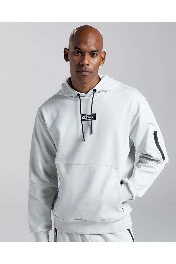 Gray kappa hoodie best sale