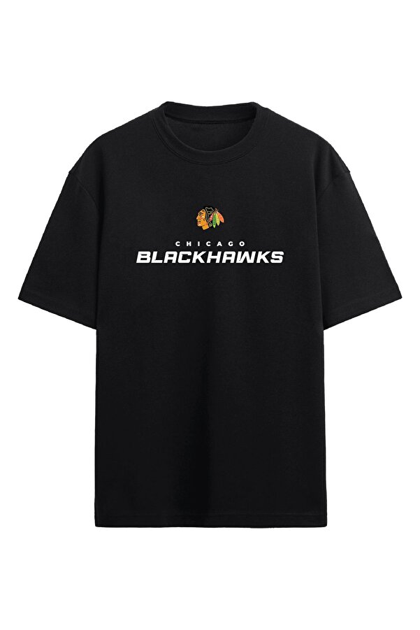 BA Sportswear NHL Chicago Blackhawks Ice Hockey Oversize T-Shirt