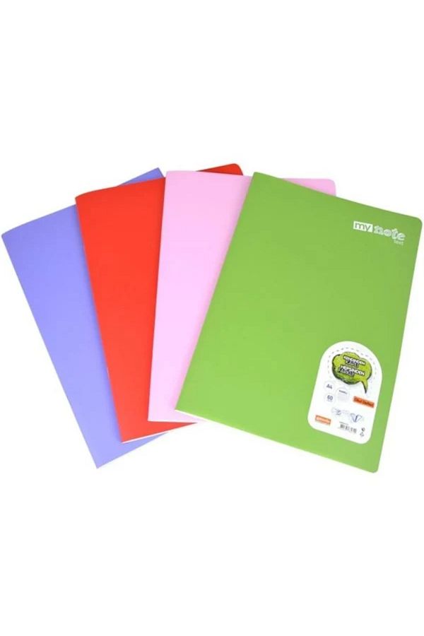 Mynote-Text A5 60 Sheets Checkered Notebook Ucpp4002-K / 1
