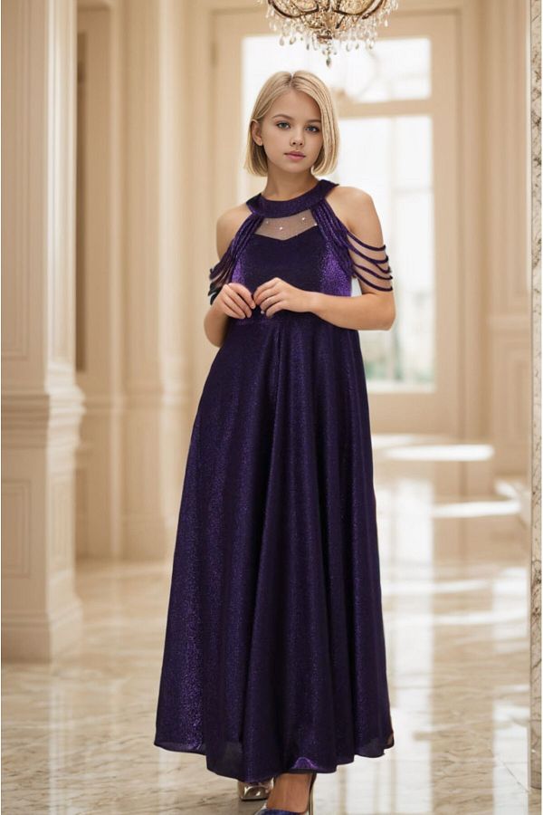 Joui Co 9 15 Years Old Children s Evening Dress Trendyol