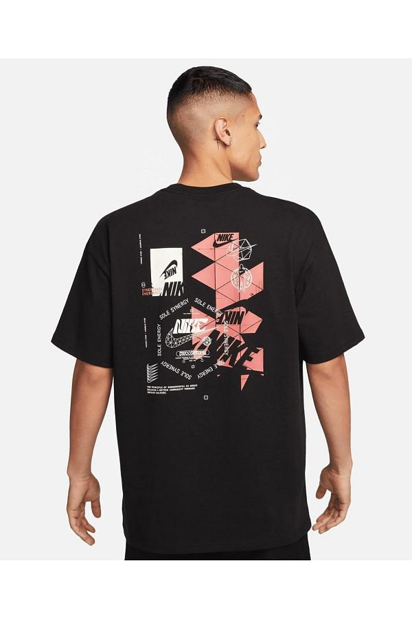 Nike t shirt back new arrivals