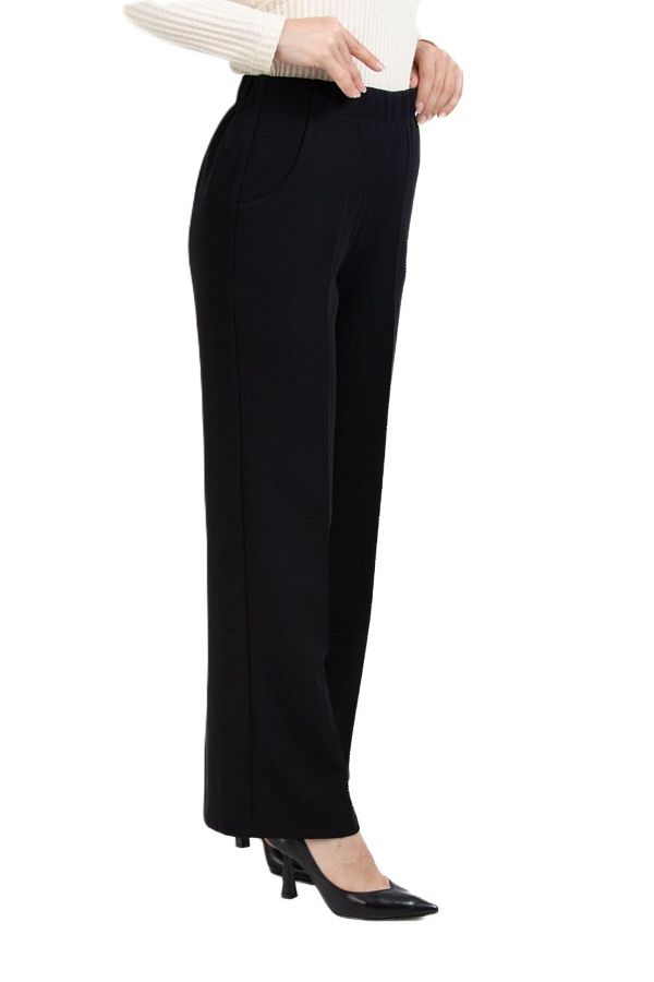 TRİPEN-Tripen Double Fabric - Trousers with Rubber Detail on the Waist 1
