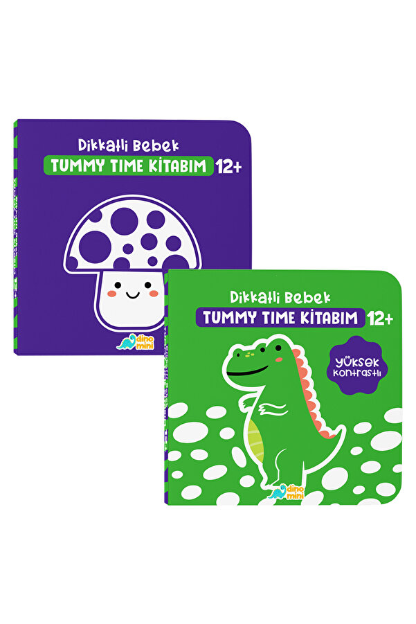 Neobebek Dikkatli Bebek Tummy Time 12+ Ay Serisi (2 Kitap)