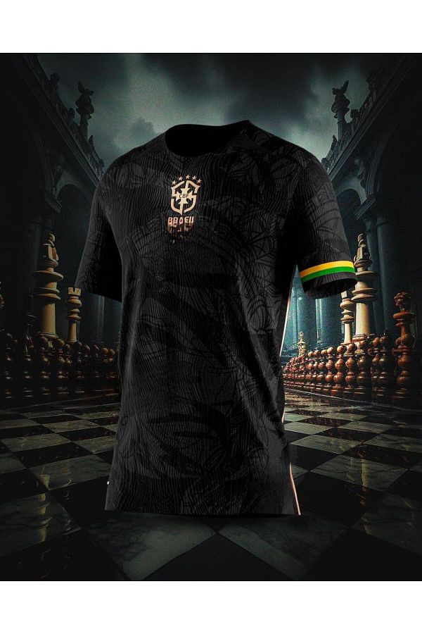 Lion Spor Brazil Custom Design Black Football Jersey The Prince 2024 Custom Trendyol