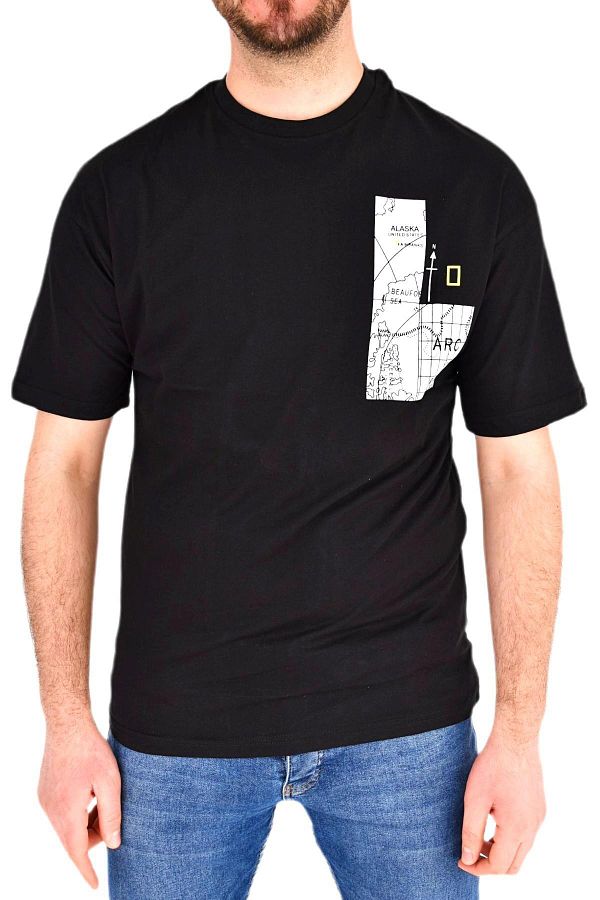 DYNAMO-Ανδρικό μπλουζάκι Oversize T838 Bgl-st01823 1