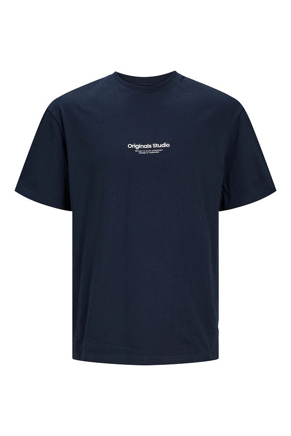 Jack & Jones Plus-Jack&Jones Plus 5xl Large Size Light Blue Men's T-shirt 1