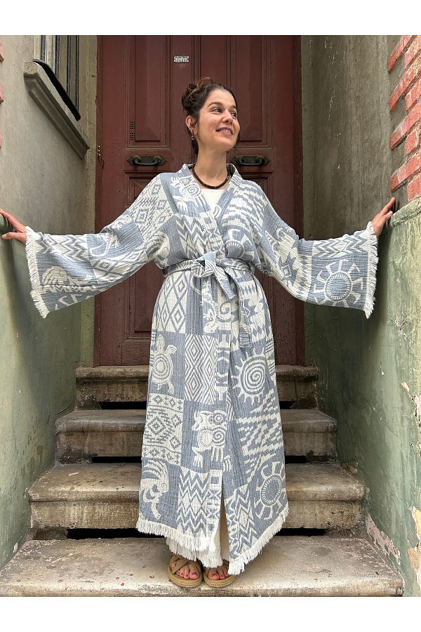 Bohemian caftan top