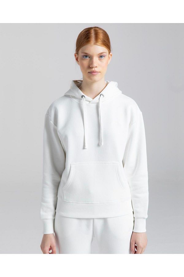Beige kappa hoodie on sale