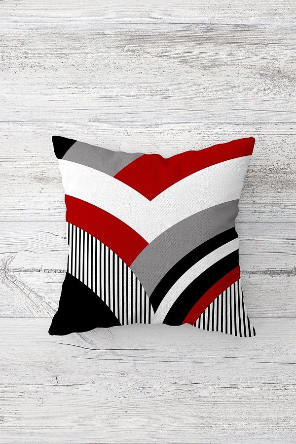 on the clouds-Geometric Colorful One Side Printed Hidden Zipper Pillowcase Throw Pillow Seat Pillow Case 1