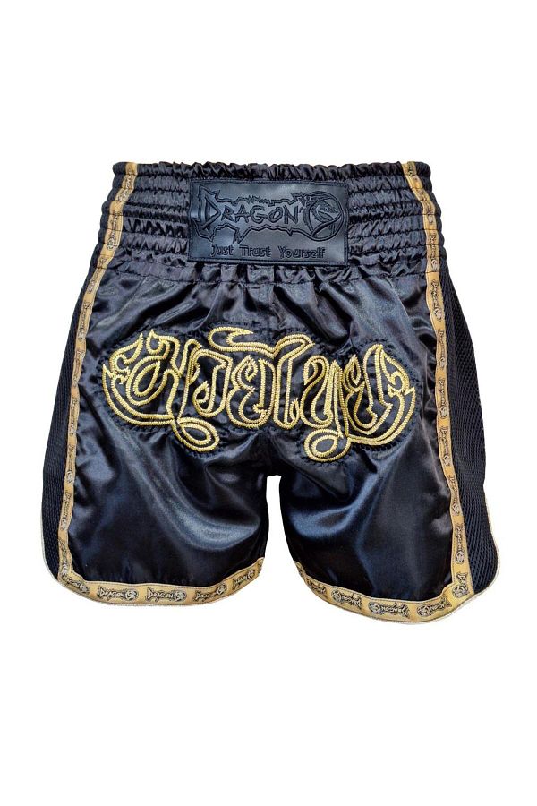 Dragondo-MT3090 Muay Thai Shorts Embroidered Muay Thai Shorts 1