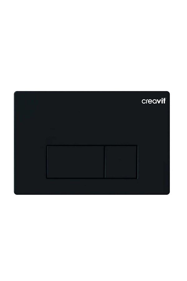 Creavit-Arc Matte Black Control Panel GP8002.01 1