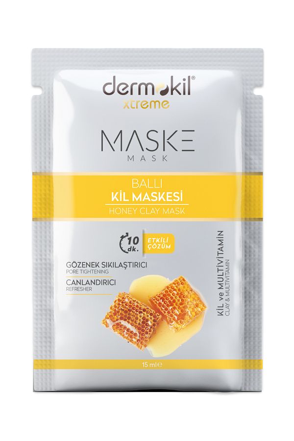 Dermokil-قناع الطين بخلاصة العسل 15 مل 1