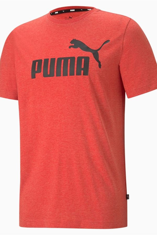 Puma Ess Heather Tee Men s T shirt 586736 11 High Risk Red Trendyol