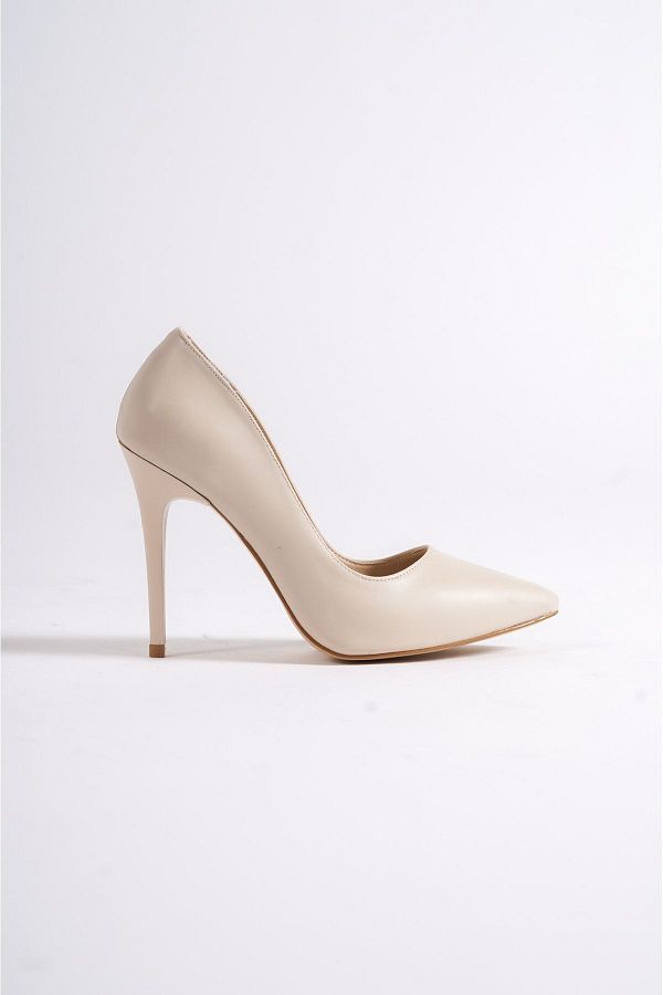 Skin colored high heels on sale