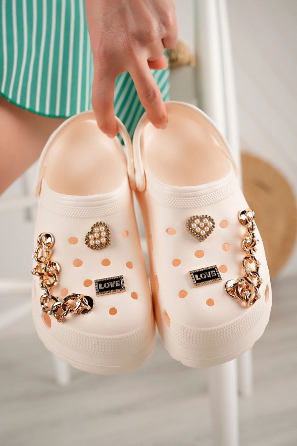 RoseVeno High Scale Massage Sole Hospital Cook Nurse Doctor Slippers Trendyol