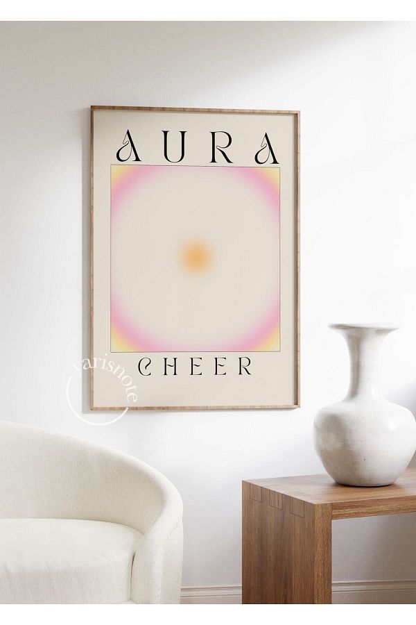 Yaris Note-Aura Cheer - Frameless Poster Design 1