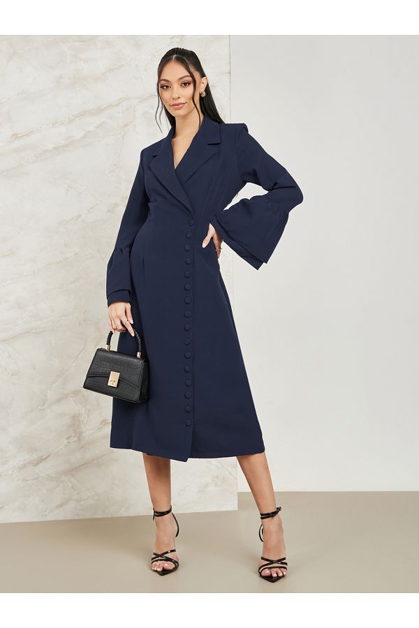 Robe blazer midi outlet