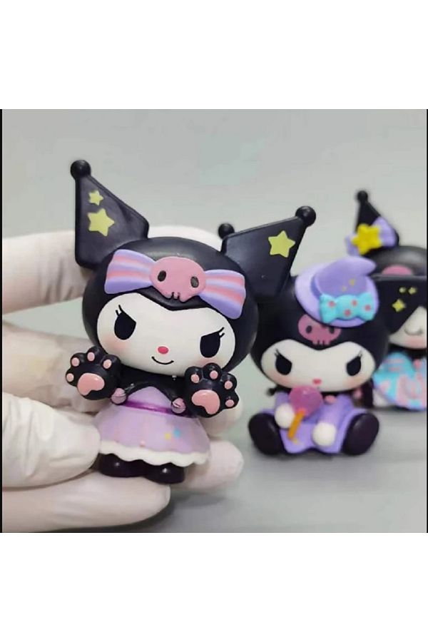 hediyeconcepti 7Cm Sanrio Anime Figure - Kuromi Cute