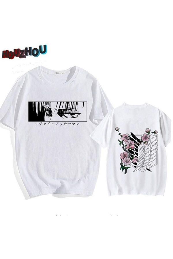 Shingeki no kyojin t shirt top