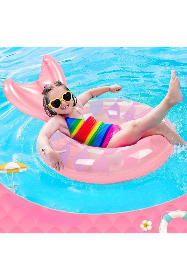 TUENG STORE 3 6 Years Sea and Pool Kids Ring Simit Inflatable 55 Cm Trendyol