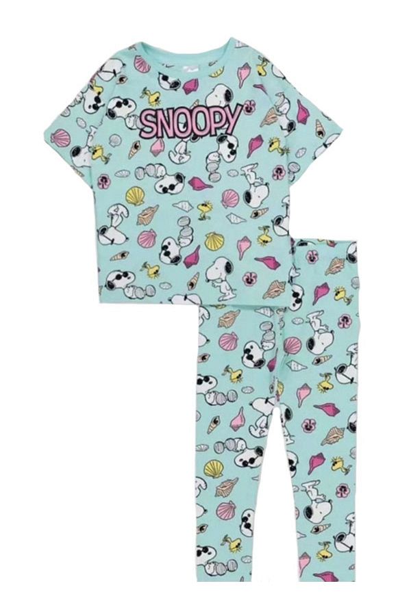 Next-Snoopy Girl's Pajama Set 1