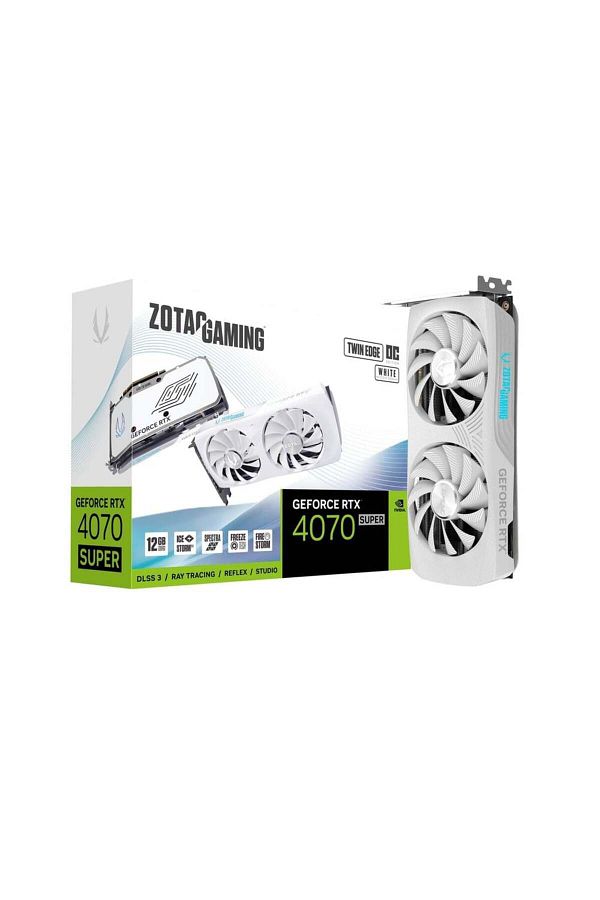 Zotac-Geforce Rtx 4070 Super Twin Edge Oc 12Gb Gddr6X 192Bit Graphics Card 1