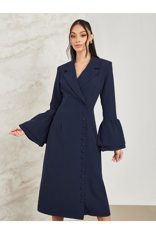 Robe blazer midi new arrivals
