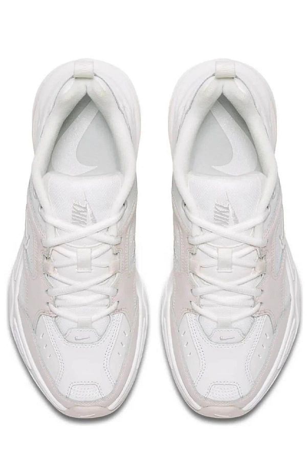 Nike M2K Tekno Leather Sneaker Unisex White and Cream Sports Shoes Trendyol