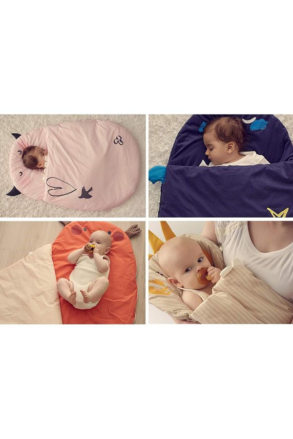 Bebamour Baby Anti kick Sleeping Bag Wearable Blanket Sleeves Walker Sleepsack Trendyol