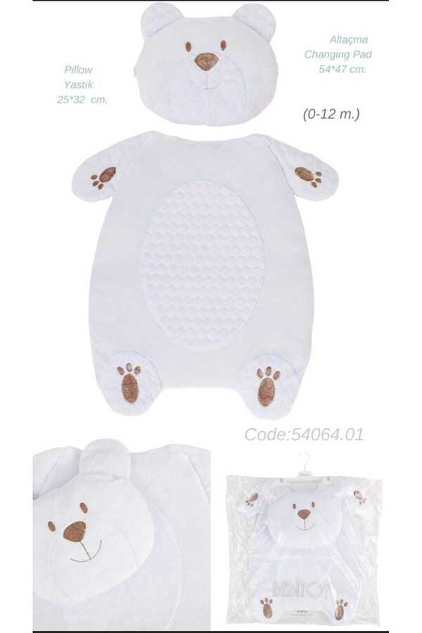 Bebitof bebek 2 parça alt açma minderi
