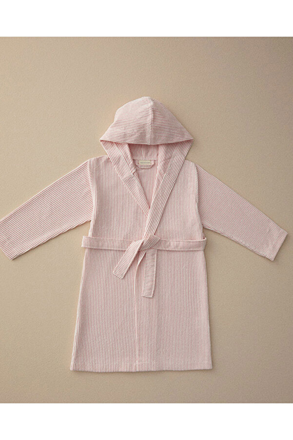 English Home %100 Pamuklu Çocuk Bornoz Pembe