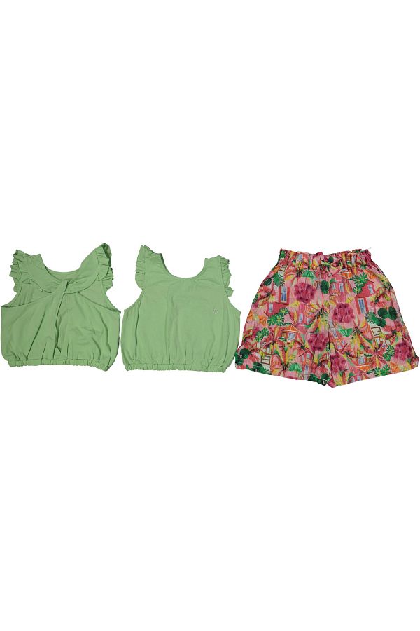 TİJK-Crop Top and Top Set for Girl - Set of 2 1