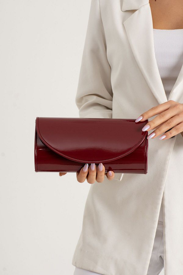 bibags Claret Red Evening Dress Bag Portfolio Bag Clutch Bag